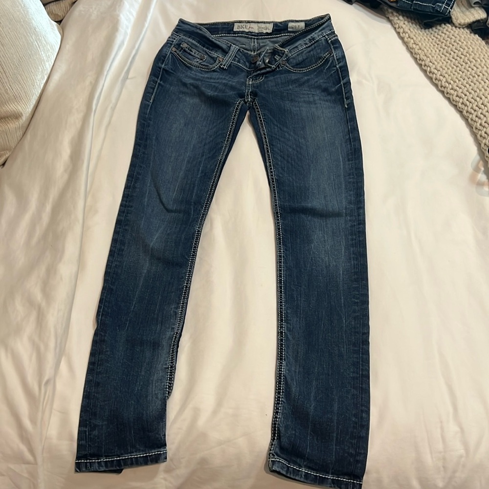 BKE Denim Stella skinny jeans. 26 x 31.5